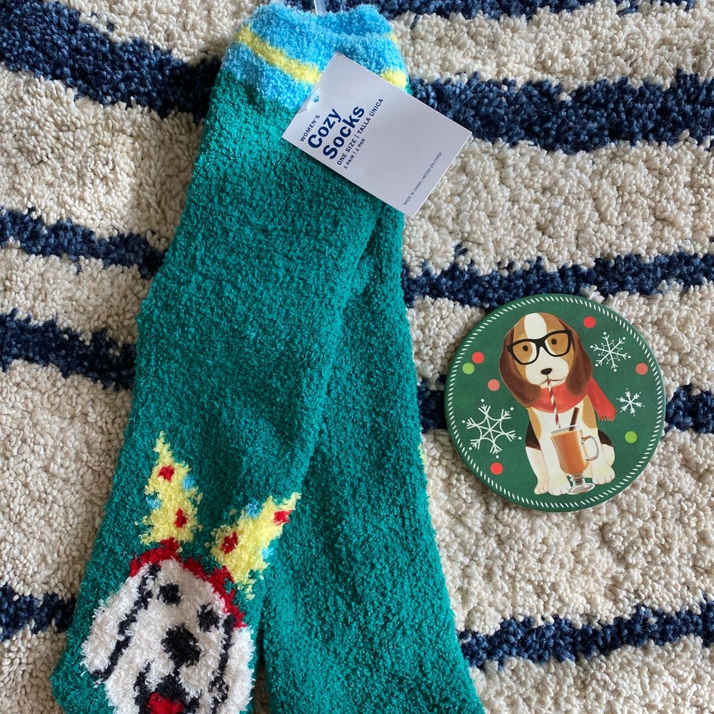 Socks & coasters - Picture 2 of 2